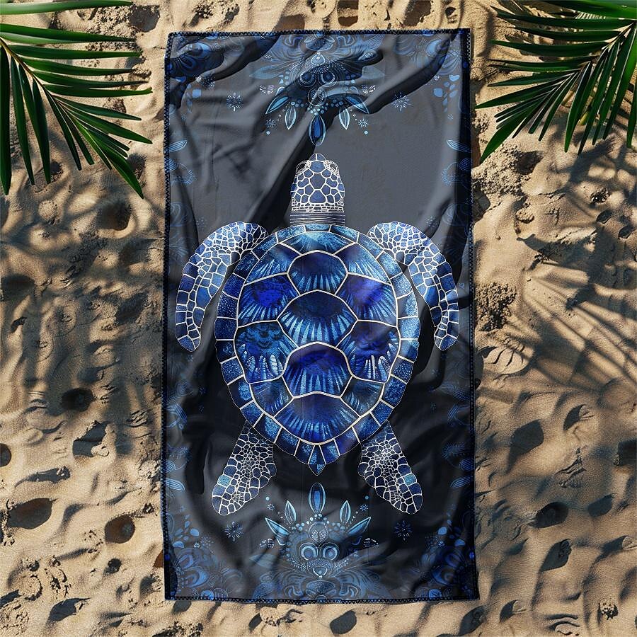 Beach Towel Bath Towel Large 80cm x 160cm 3D Print Sea Pattern Towel Bath Towel Beach Sheet Blanket Classic 100% Micro Fiber Comfy Blankets 2025 - $9.99 –P8
