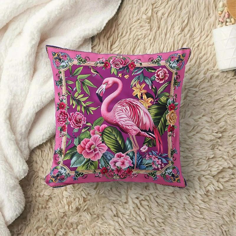 Flamingo Leopard and Toucan Pattern 1PC Throw Pillow Covers Multiple Size Coastal Outdoor Decorative Pillows Soft Velvet Cushion Cases for Couch Sofa Bed Home Decor 2025 - $13.99 –P4