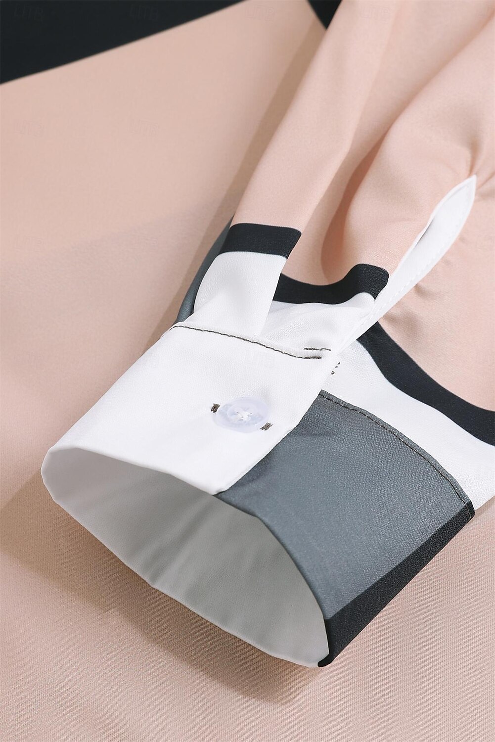 Camicia Donna Moda Flanella Stampa Bottoni Maniche Lunghe Top Regolari Collo Camicia Casual Rosa Viola Primavera Autunno del 2025 a $32.99 –P6