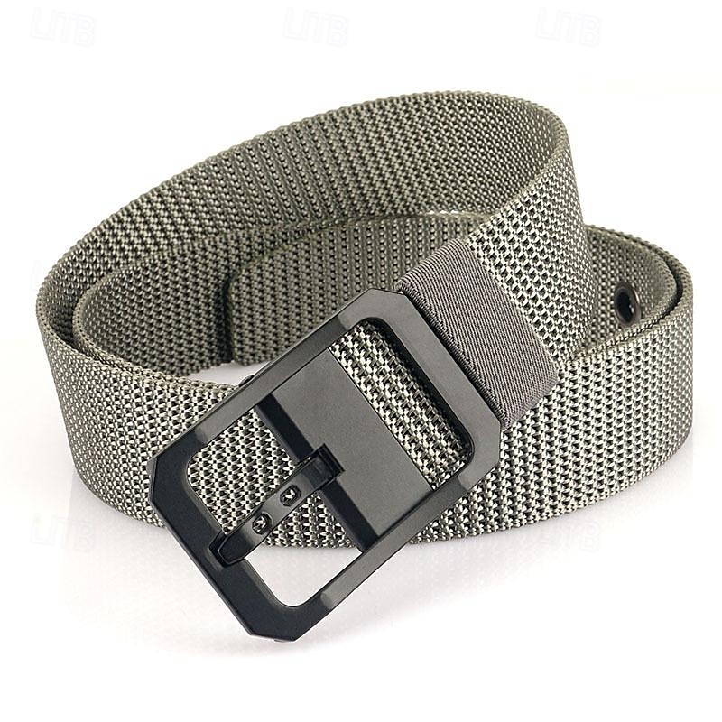 Férfi Öv Nylon öv cink ötvözet Műanyag Tartós Állítható Sima Fekete Rubin Szabadtéri Napi Deréköv 2025 - $11.99 –P6