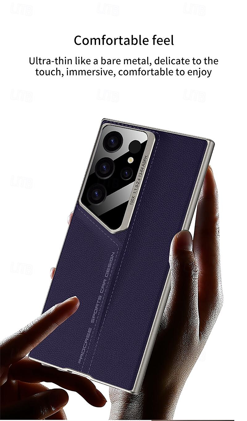 Phone Case For Samsung Galaxy S24 Ultra S23 Ultra S25 Ultra Back Cover with S Pen Shockproof TPU PU Leather 2025 - $20.99 –P8