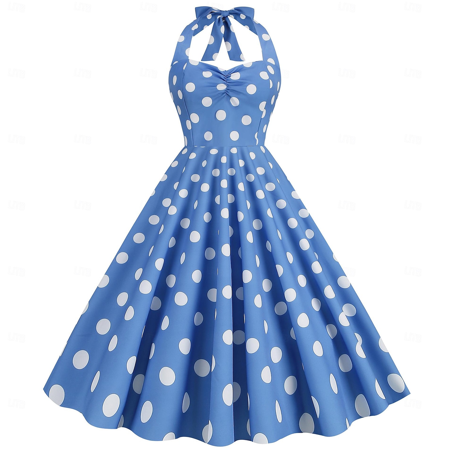 Retro Vintage 1950s Rockabilly Dress Swing Dress Polka dots Women's Carnival Masquerade Daily Wear Bachelorette Party Adults Dress Homecoming Dresses 2025 - $24.99 –P5