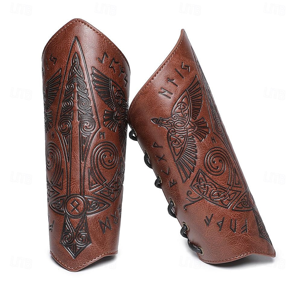 Retrò Vintage Medievale Rinascimento Armatura Polsino Fascia da Braccio Fiera del Ren Pirata Vichingo Crociato Tiro con l'arco Per uomo Per donna Vichingo Fantasia Carnevale Mascherata LARP Adulti 1 del 2025 a $14.49 –P3