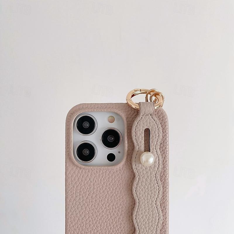 Phone Case For iPhone 16 iPhone 15 Pro Max Plus iPhone 14 13 12 11 Pro Max Plus Mini SE for Women Girl with Stand Holder with Lanyard with Wrist Strap Retro TPU PU Leather 2025 - $22.99 –P5