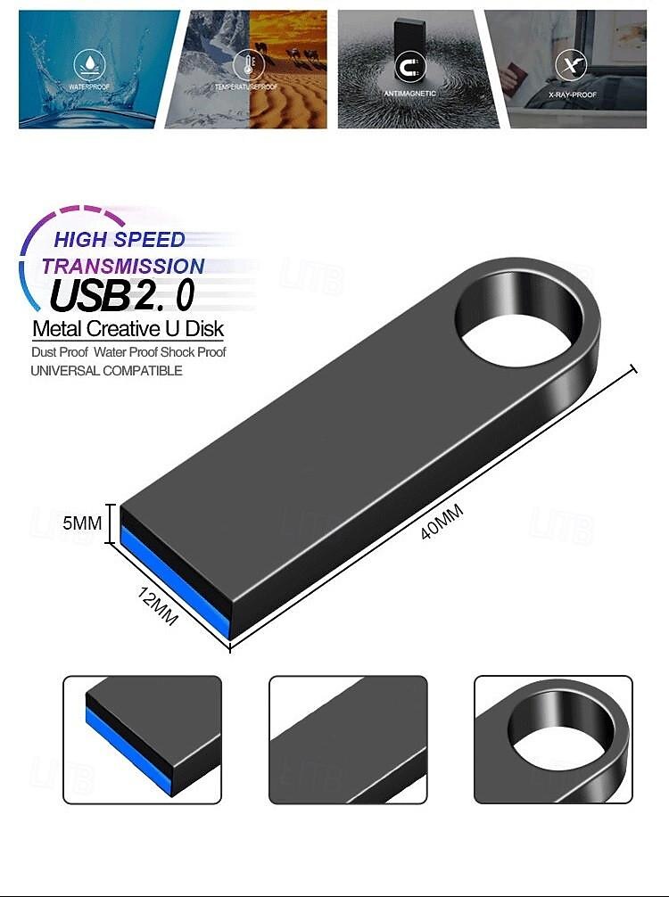 Estación de acoplamiento de 8 en 2 concentradores con conjunto de combinación de unidad flash USB 2025 - $26.99 –P5