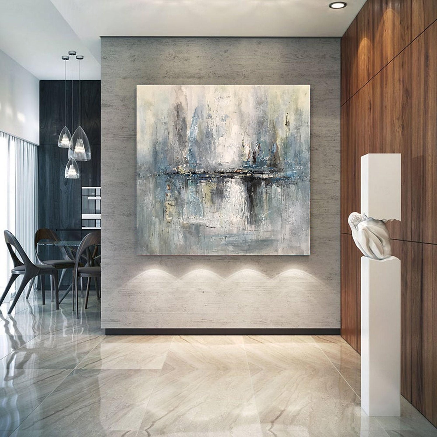 grande peinture sur toile peinte à la main art mural peinture abstraite sur toile art mural texturé peinture acrylique abstraite grande toile abstraite art de 2025 ? $125.99 –P1