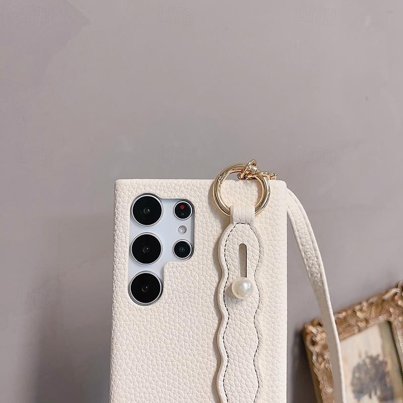 Phone Case For Samsung Galaxy S24 Ultra Plus S23 Ultra Plus S22 Plus  Ultra A55 A35 A25 A15 5G A54 A34 A14 A53 A33 A23 A13 A22 S25 Ultra for Women Girl with Stand Holder Ring Holder with Lanyard Retro 2025 - $21.99 –P5