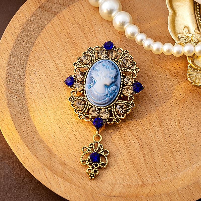 Rococo Baroque Victorian Brooch Pins Edwardian Fancy Dress Women's Royal Masquerade Event / Party Adults' Brooch 2025 - $9.99 –P10