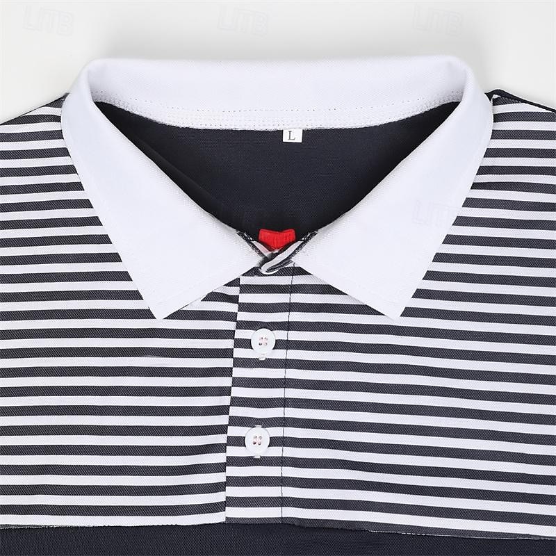 Men's Button Up Polos Cotton Polo Shirt Casual Holiday Lapel Short Sleeve Fashion Basic Color Block Classic Summer Regular Fit White Yellow Burgundy Dark Navy Blue Button Up Polos 2025 - $18.99 –P10
