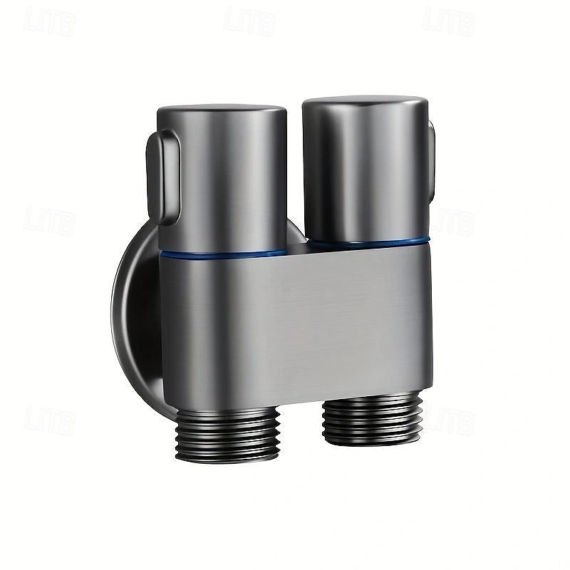 spruzzatore per rubinetto per bidet manuale per WC set per bidet pistola spruzzatrice spray per WC per bagno soffione doccia autopulente (con tubo di prolunga da 78 pollici e valvola ad angolo a del 2025 a $33.99 –P6