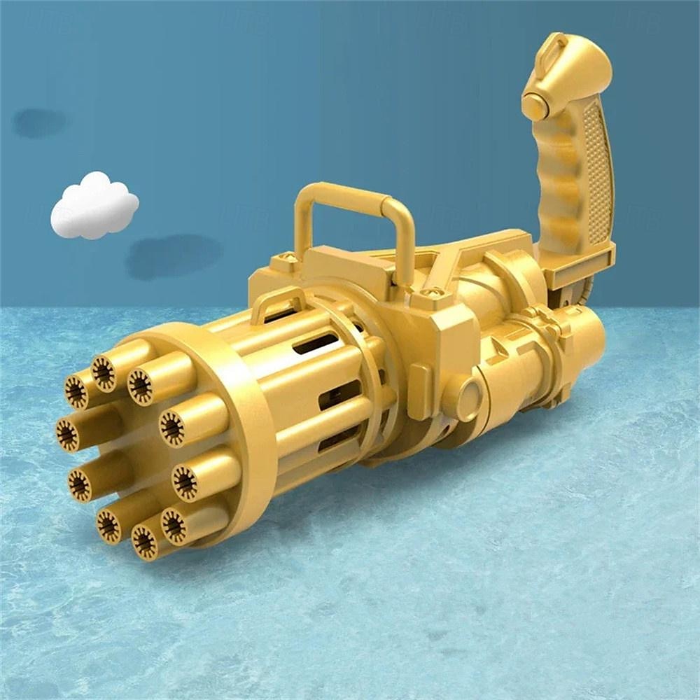 macchina elettrica per bolle Gatling, soffiatore automatico per acqua e sapone, pistola per bambini, spiaggia estiva, giocattoli per bambini all'aperto del 2025 a $23.99 –P8