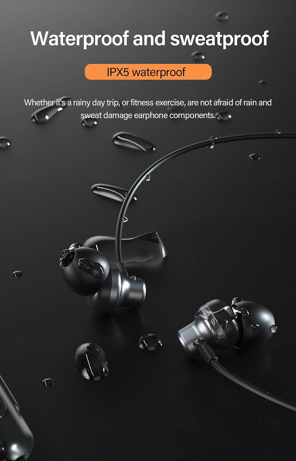 Lenovo XE05 Neckband Headphone In Ear Bluetooth5.0 Stereo IPX5 for Apple Samsung Huawei Xiaomi MI  Fitness Traveling Jogging Mobile Phone 2025 - $24.99 –P7