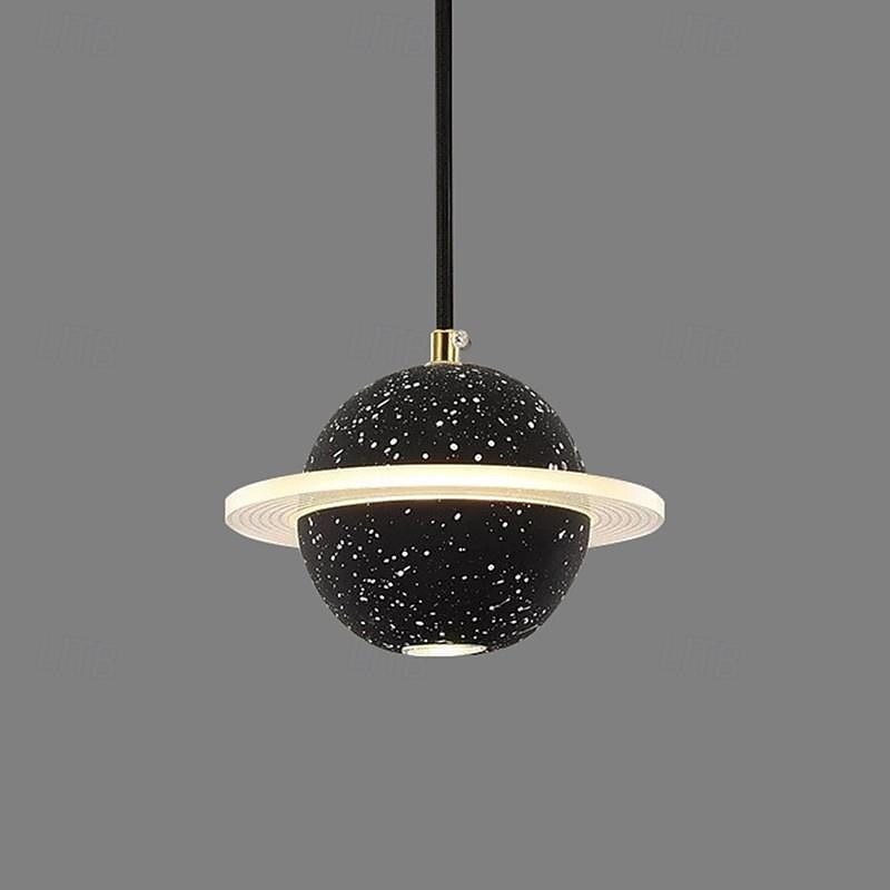 candelabru led plafoniera nordic retro acrilic ciment star camera de zi dining bar scara lumina calda 2-lumini 20cm 110-120v 220-240v 2025 - $172.99 –P18