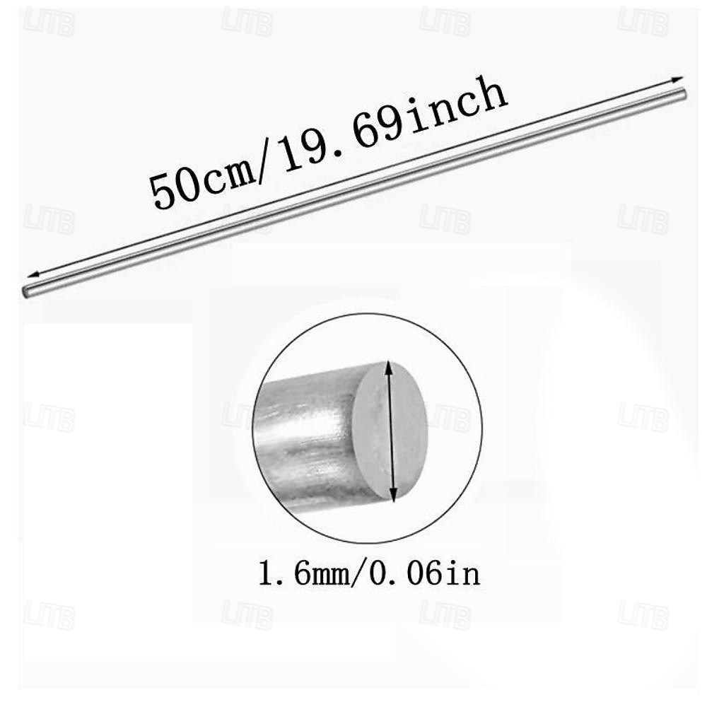 Filo per saldatura da 500 mm in alluminio leggero per brasatura a bassa temperatura con anima per brasatura 50 pezzi del 2025 a $15.99 –P1