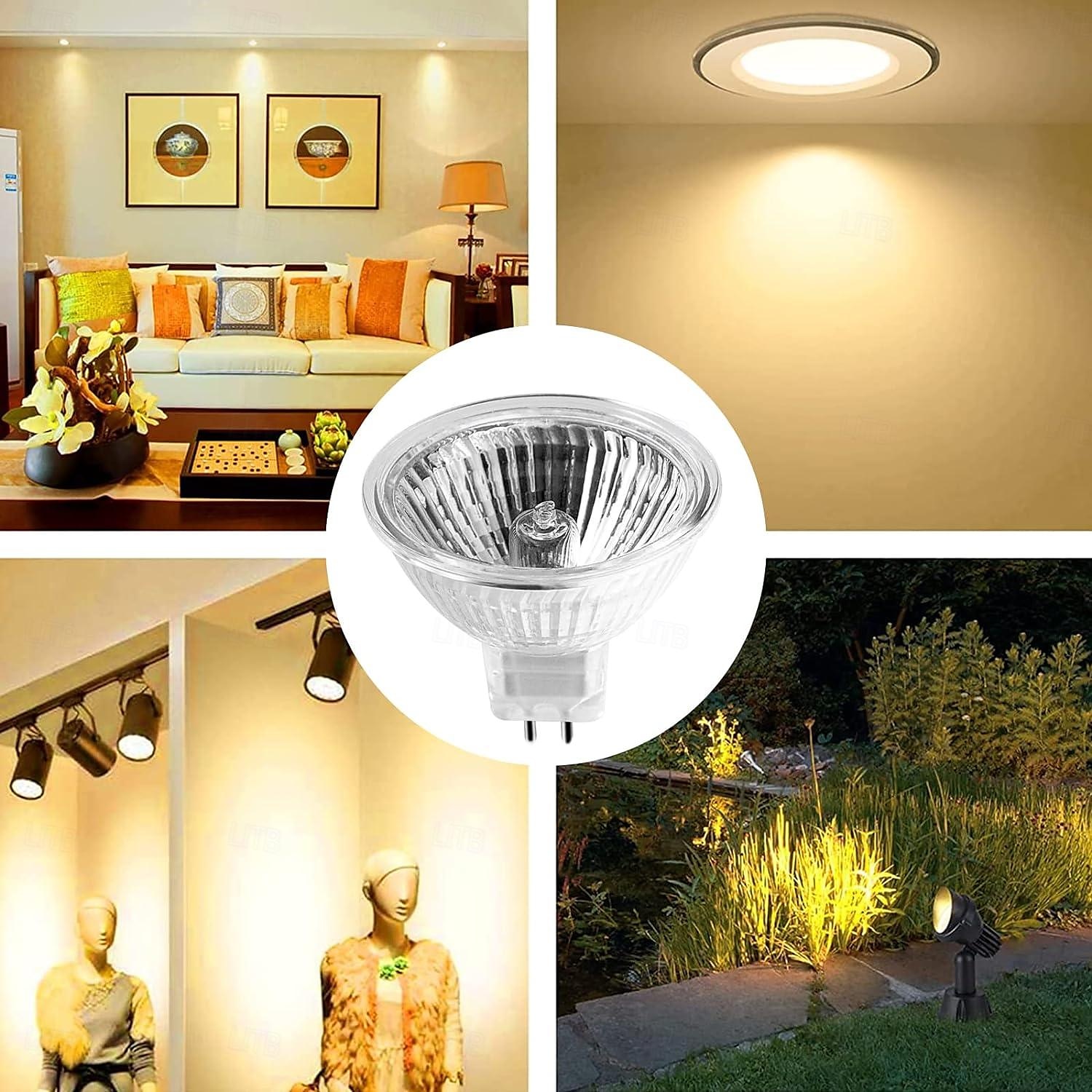6 szt. 50 W Żarówki halogenowe 600 lm MR16 MR16 1 Koraliki LED 12 V 2025 - $13.49 –P1