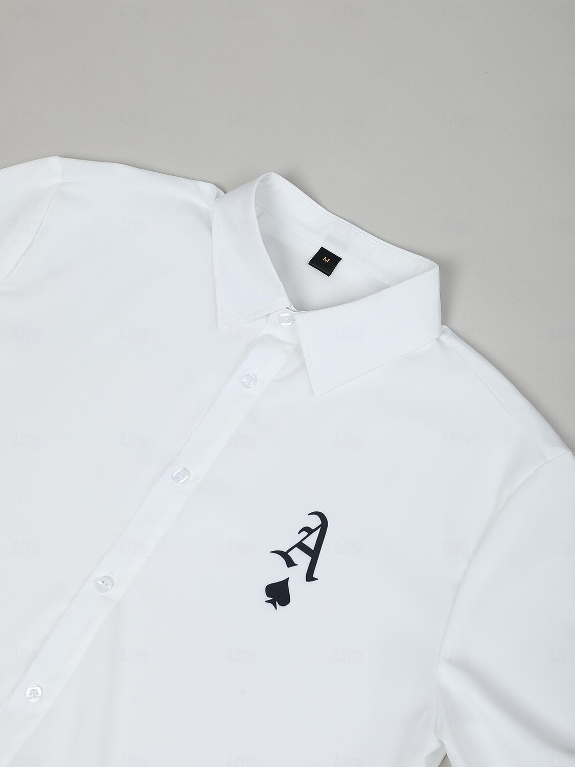 Πόκερ Business Casual Ανδρικά Εκτυπωμένα πουκάμισα Δρόμος Φορέστε στη δουλειά Καθημερινά Ρούχα Ανοιξη καλοκαίρι Απορρίπτω Μακρυμάνικο Λευκό, Θαλασσί Τ, M, L Ύφασμα που τεντώνεται με 4 τρόπους 2025 - $22.99 -P1