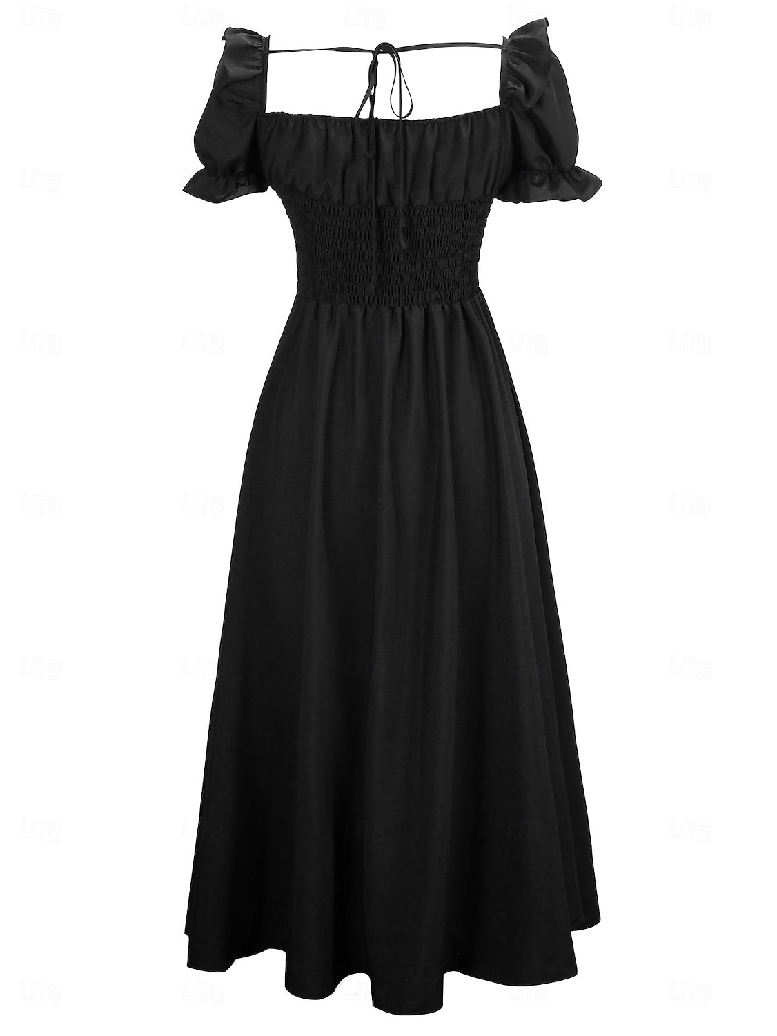 Médiéval Renaissance 18ème Siècle Robe Taille Empire Robe inspirée de la Régence Elfe Ligne A Femmes Fantaisie Halloween Carnaval Vacances Décontracté Quotidien LARP Adultes Robe de 2025 ? $47.99 –P3