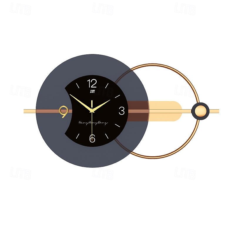 luxusní tiché nástěnné hodiny moderní design obývací pokoj domácí dekorace velké nástěnné hodiny hodiny dekorace domu nástěnné hodinky jehla 80 * 38 cm 100 * 48 cm 2025 - $150.99 –P7