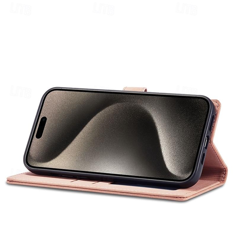 حافظة هاتف لأيفون 16 أيفون 15 برو ماكس أيفون 14 13 12 11 برو ماكس ميني SE X XR XS ماكس 8 7 بلس حافظة محفظة مغناطيسية حافظة حماية كاملة قاعدة قائمة Retro TPU جلد PU 2025 - $17.99 –P3