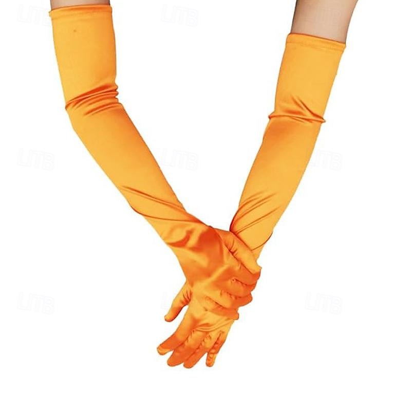 mote voksne kvinner sateng hansker lange sexy votter kveld fest elegant brudekjole hansker 2026 - $16.99 –P14