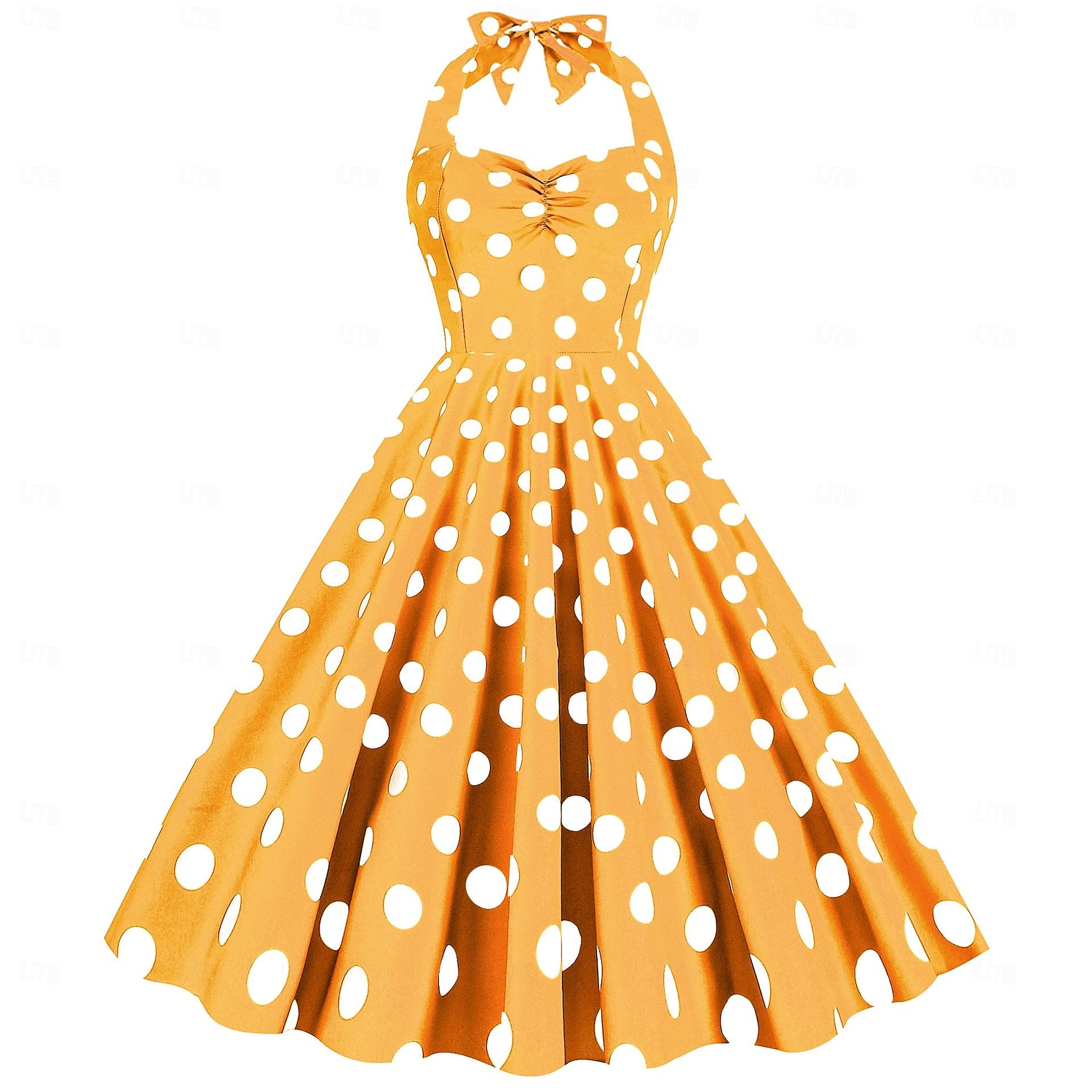 Retro Vintage 1950s Rockabilly Dress Swing Dress Polka dots Women's Carnival Masquerade Daily Wear Bachelorette Party Adults Dress Homecoming Dresses 2025 - $24.99 –P6