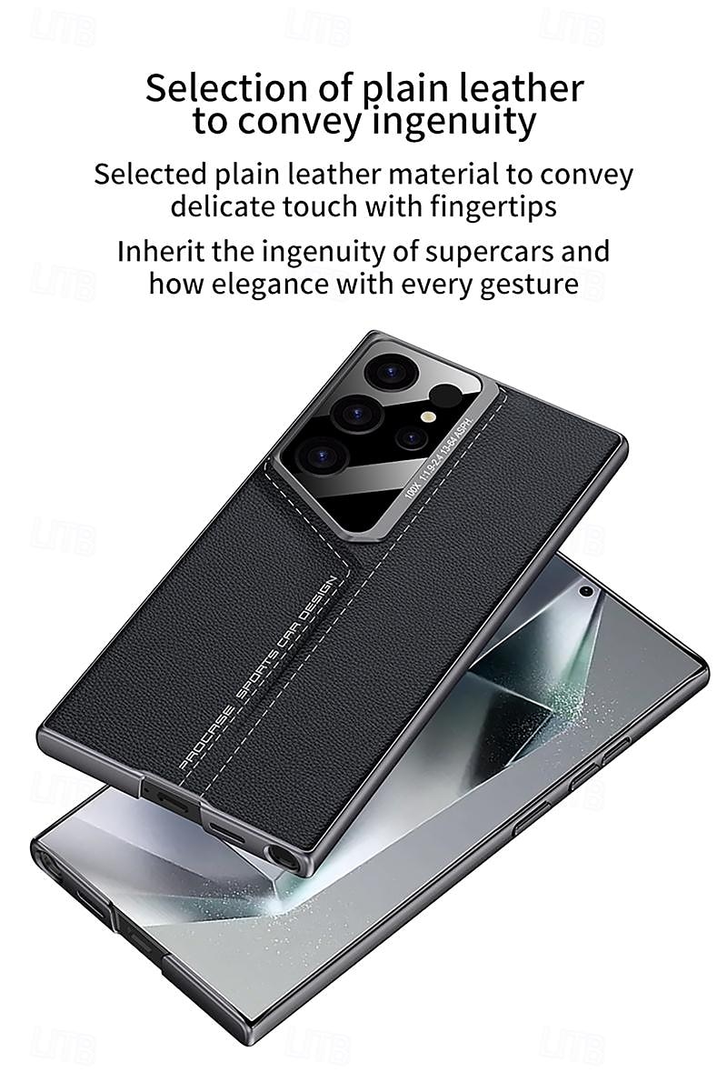 Phone Case For Samsung Galaxy S24 Ultra S23 Ultra S25 Ultra Back Cover with S Pen Shockproof TPU PU Leather 2025 - $20.99 –P3