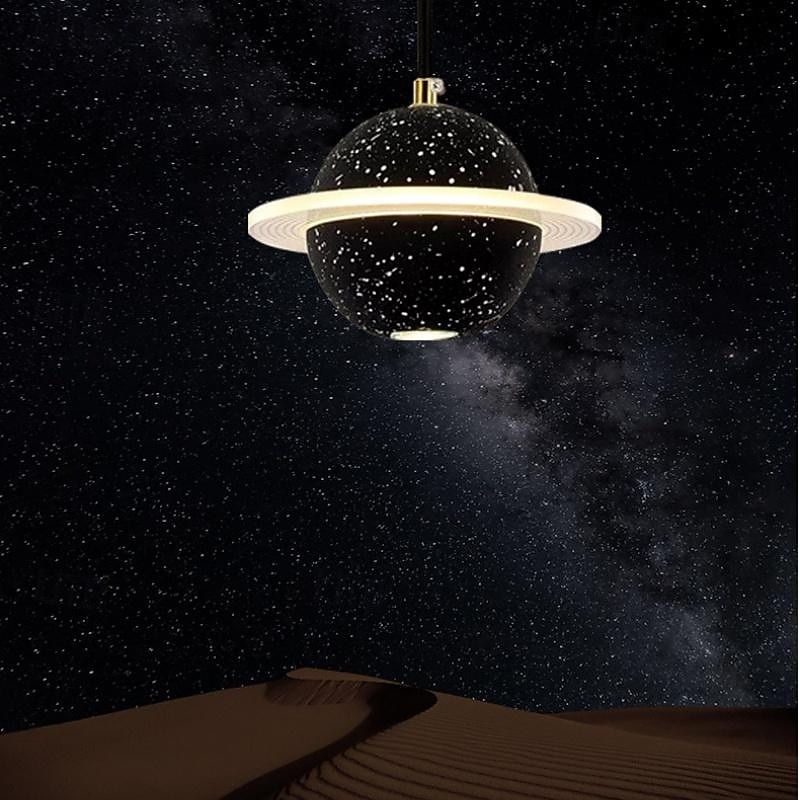 candelabru led plafoniera nordic retro acrilic ciment star camera de zi dining bar scara lumina calda 2-lumini 20cm 110-120v 220-240v 2025 - $172.99 –P2