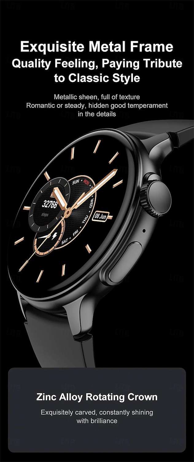 S58 Smartwatch Heart Rate Bluetooth Call AMOLED Screen Step Counting Smart Bracelet Sports Watch 2025 - $47.99 –P5