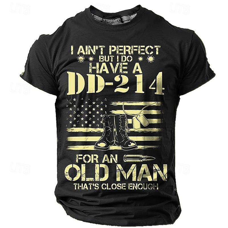 4 juillet 2026 250e jour commémoratif T-shirt graphique vétéran homme de 2026 ? $19.49 –P7