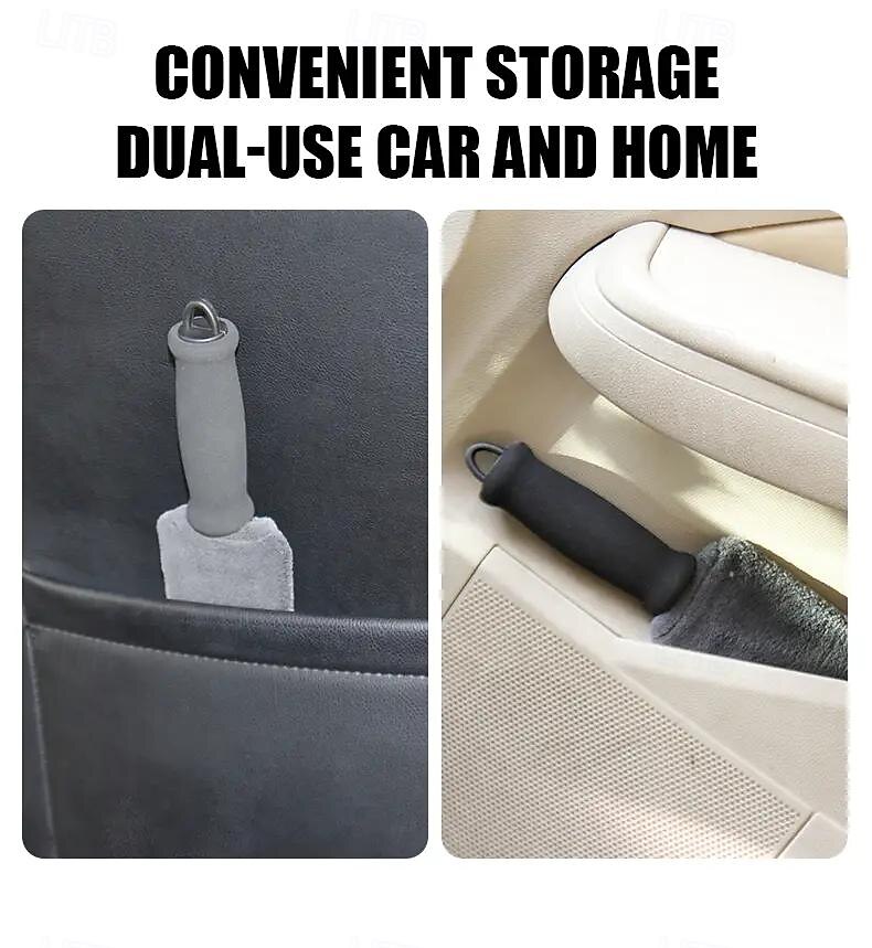 Car With The Gap Cleaning Tool Coral Velvet Cleaning Dead Corner Dust Dry and Wet Dual Use 2025 - $13.99 –P8