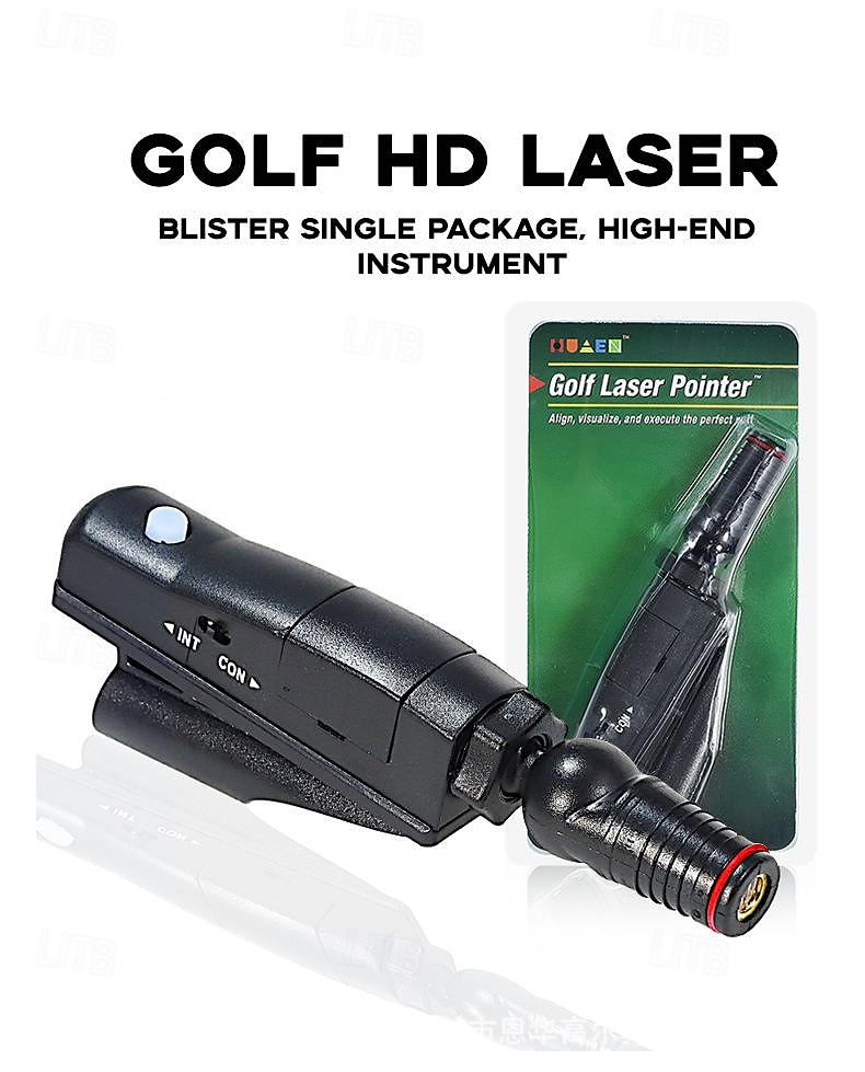 aide au putting laser de golf - outil d'entraînement au putting avec assistance à l'alignement laser, guide infrarouge pour perfectionner votre technique de putting de 2025 ? $25.99 –P1