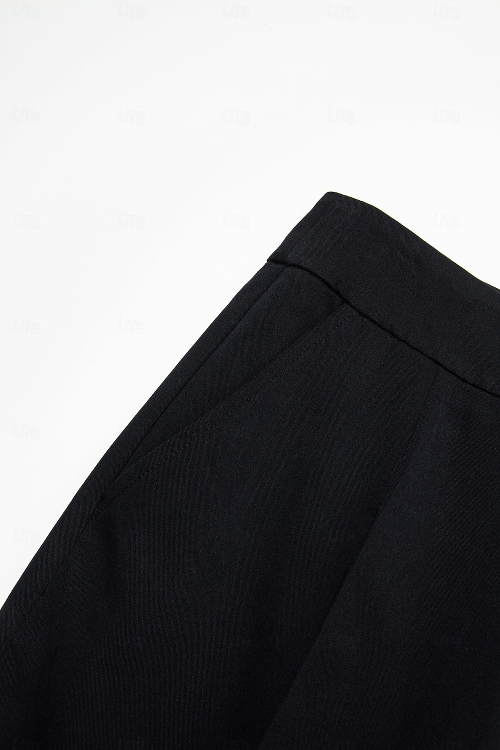 Boot-cut broek met hoge taille en elasticiteit 2025 - $64.99 –P8