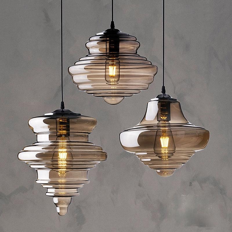 lampada a sospensione a led, design a lanterna, lampadario moderno in vetro metallo di grandi dimensioni, stile retrò adatto per cucina con lampadari, bancone bar, negozi/caffetterie, sala da pranzo, del 2025 a $249.99 –P7