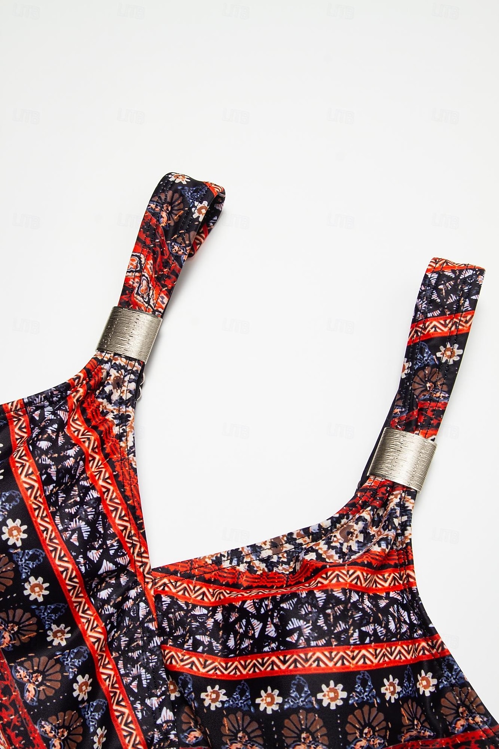 2026年 花柄三角Vネックワンピース水着  コレクション – $62.99 –P10