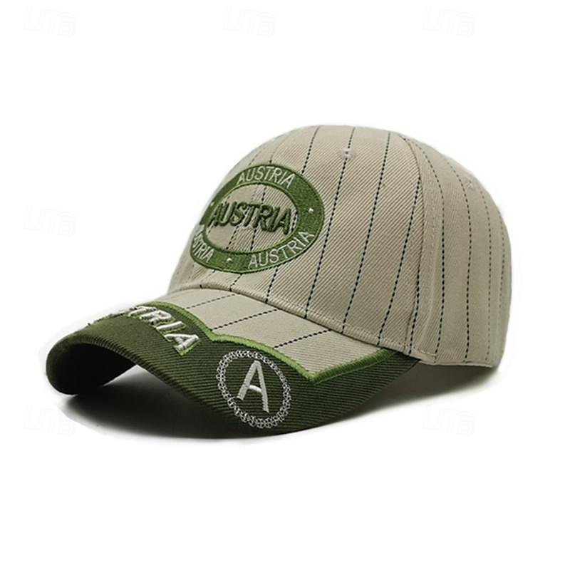 Men's Baseball Cap Sun Hat Trucker Hat Black khaki 100% Cotton Embroidered Fashion Casual Street Daily Letter Adjustable Sunscreen Breathable 2025 - $8.99 –P2