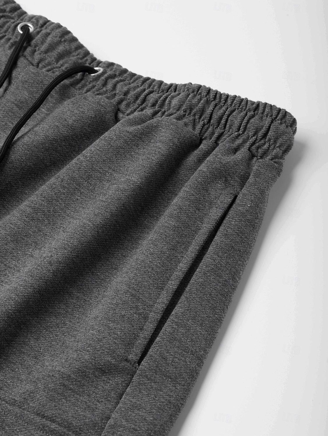Men's Athletic Shorts Sweat Shorts Casual Shorts Drawstring Solid Colored Cycling Outdoor Knee Length Outdoor Leisure Sports Shorts Athleisure Black Blue Micro-elastic 2026 - $17.99 –P8