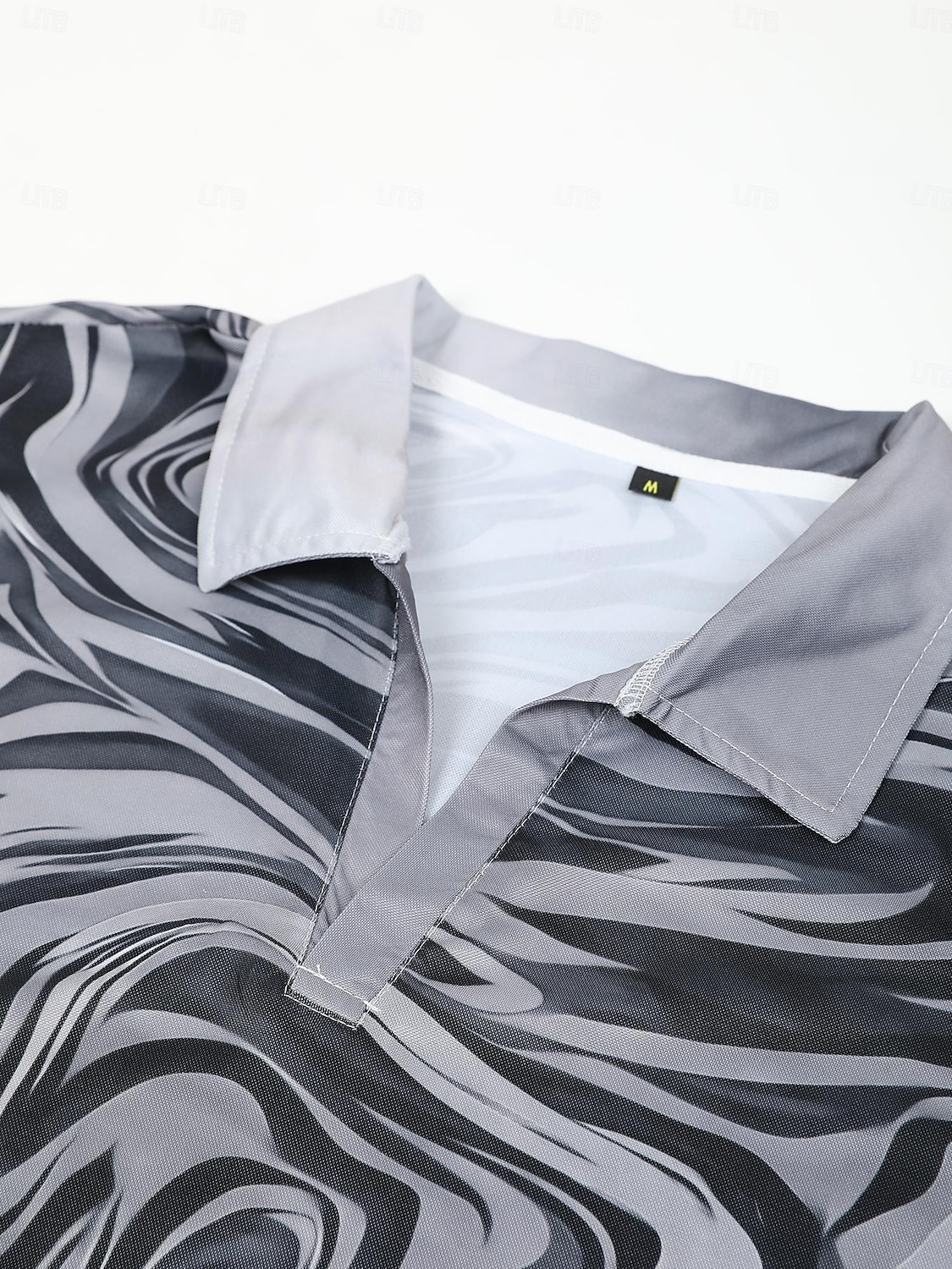 Herr Grafisk Pikétröjor Golftröja Kortärmad Polotröjor V-hals Ledigt Semesterkläder Rave Wear Festkläder 3D-utskrift Gul Rubinrött Blå 2025 - $22.99 –P2