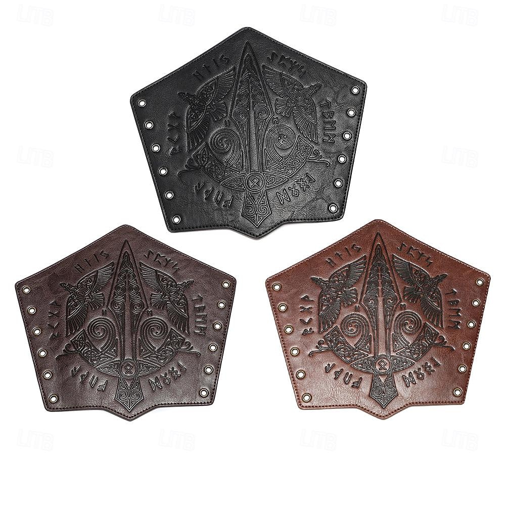 Retrò Vintage Medievale Rinascimento Armatura Polsino Fascia da Braccio Fiera del Ren Pirata Vichingo Crociato Tiro con l'arco Per uomo Per donna Vichingo Fantasia Carnevale Mascherata LARP Adulti 1 del 2025 a $14.49 –P6