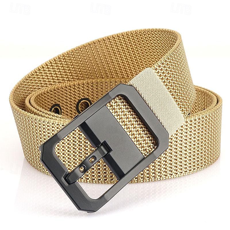 Férfi Öv Nylon öv cink ötvözet Műanyag Tartós Állítható Sima Fekete Rubin Szabadtéri Napi Deréköv 2025 - $11.99 –P8