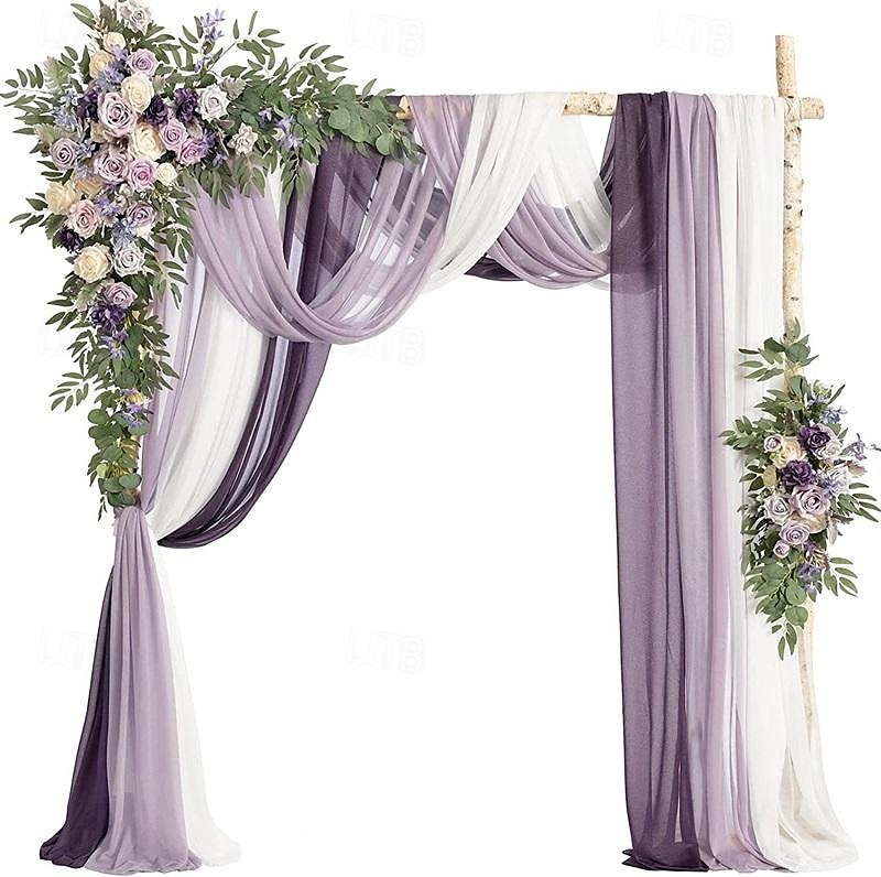 Hochzeitsbogen-Blumensimulationsblumen-Set mit fünf künstlichen Plaketten, Blumendekoration, Blumenarrangement 2025 - $136.49 –P17