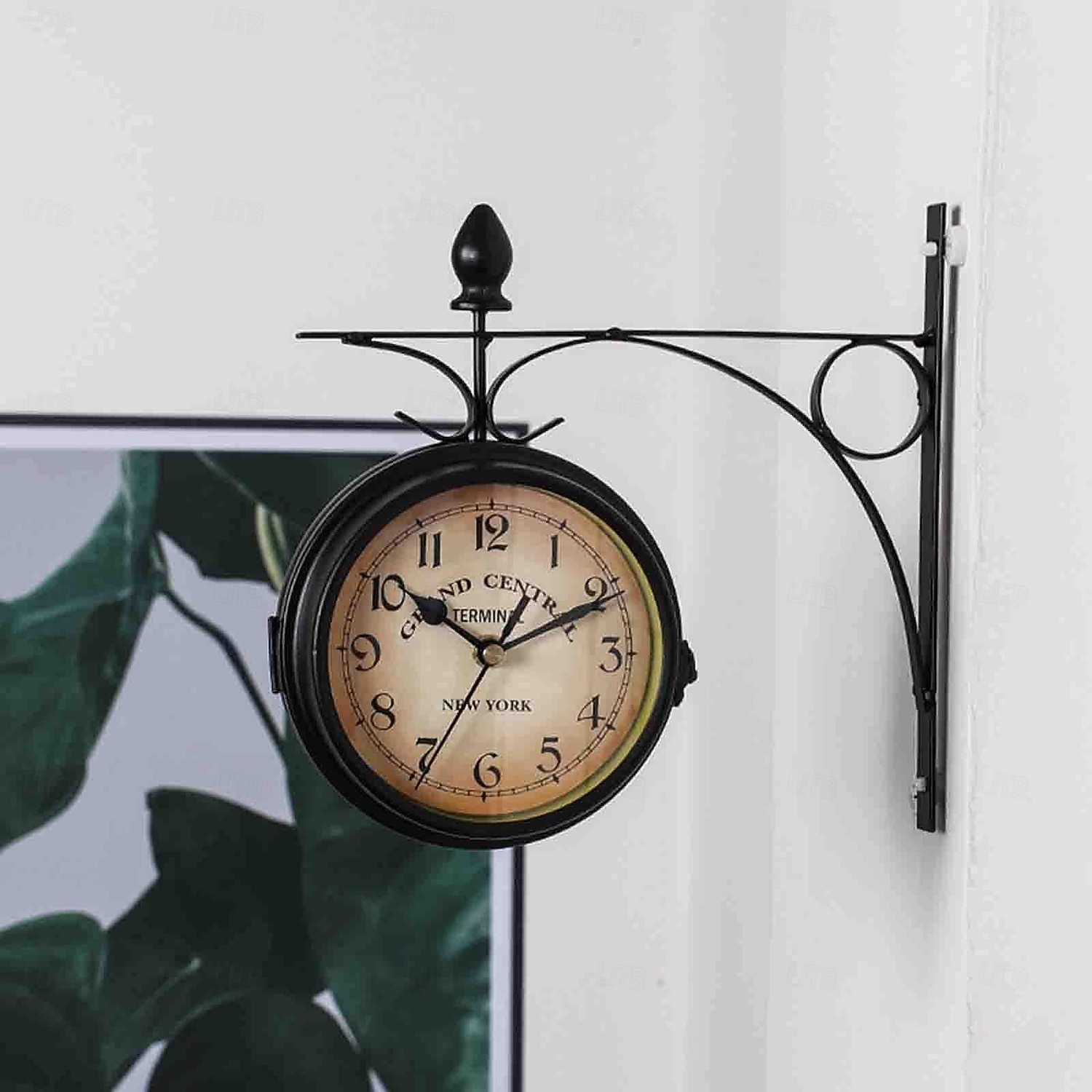 orologio da parete retrò fronte-retro stile antico europeo creativo classico orologi da parete soggiorno all'aperto camera da letto studio decorazione della parete 5 pollici del 2026 a $46.99 –P7
