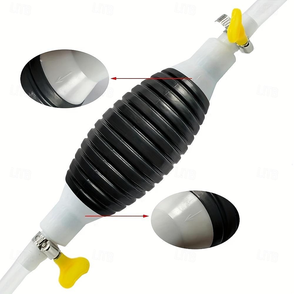 Pompe à carburant manuelle haut débit voiture moto siphon à main eau réservoir de poisson huile essence essence diesel outils de transfert de liquide universels de 2025 ? $18.99 –P8