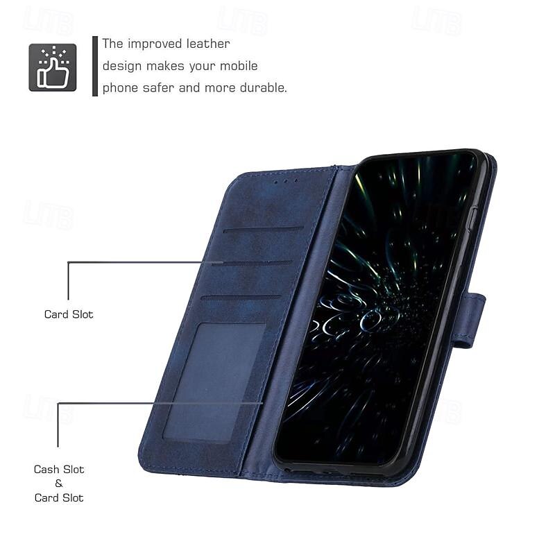 2025年 電話 ケース 用途 iPhone 16 iPhone 15 Pro Max iPhone 14 13 12 11 Pro Max Mini SE X XR XS Max 8 7 Plus ウォレットカードケース 磁石バックル リストストラップ付き キックスタンド 幾何学模様 TPU PUレザー コレクション – $17.99 –P6