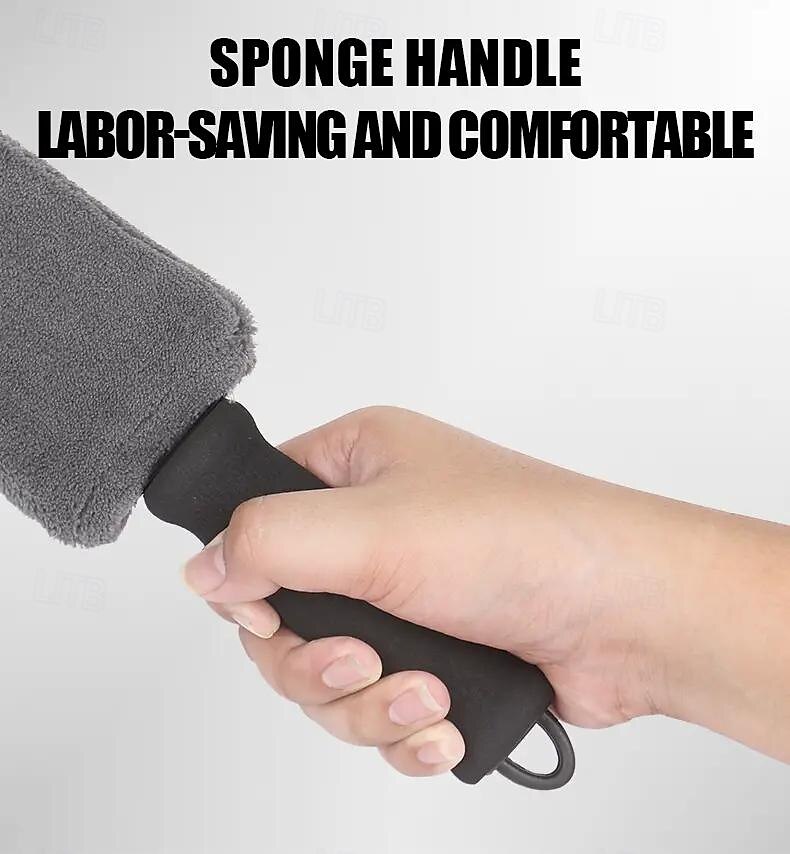 Car With The Gap Cleaning Tool Coral Velvet Cleaning Dead Corner Dust Dry and Wet Dual Use 2025 - $13.99 –P6