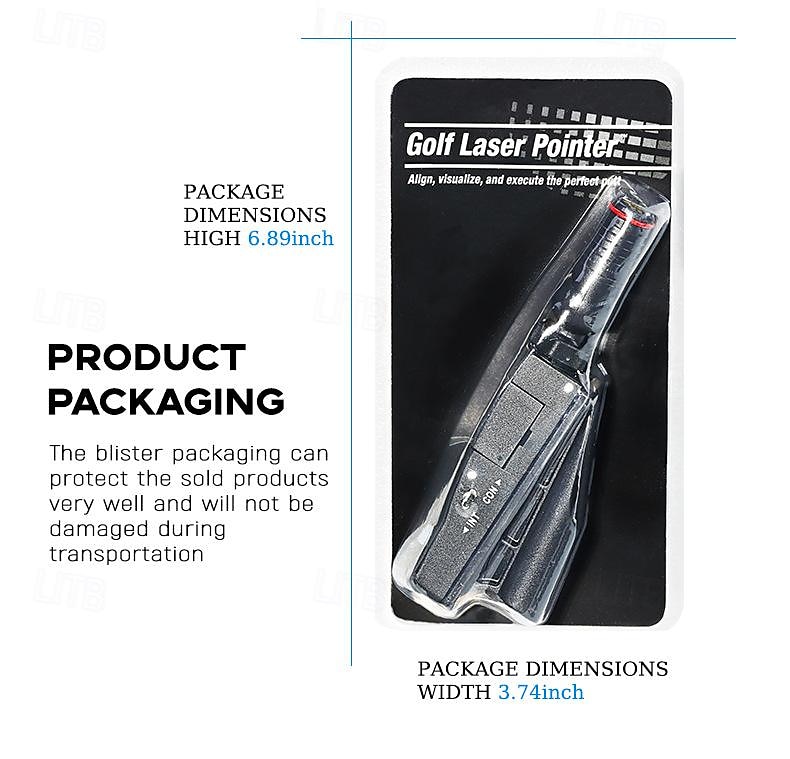 aide au putting laser de golf - outil d'entraînement au putting avec assistance à l'alignement laser, guide infrarouge pour perfectionner votre technique de putting de 2025 ? $25.99 –P8
