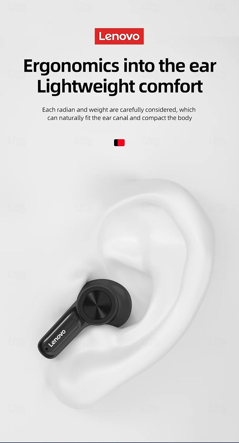 Lenovo LP70 True Wireless Headphones TWS Earbuds In Ear Bluetooth 5.2 Stereo ENC Environmental Noise Cancellation Long Battery Life for Apple Samsung Huawei Xiaomi MI  Yoga Everyday Use Traveling 2025 - $61.99 –P13