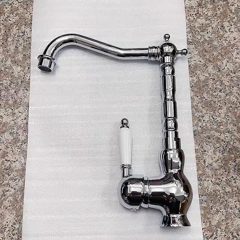 2026年 バスルームのシンクの蛇口 - 滝状吐水タイプ 電気メッキ センターセット シングルハンドルつの穴Bath Taps  コレクション – $97.99 –P9