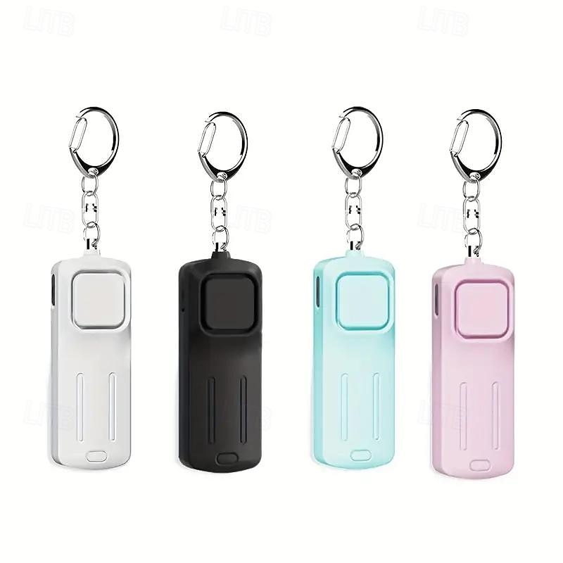 Alarm samoobrony 130 dB anty-wilk kobiety ochrona bezpieczeństwa alert breloczek bezpieczeństwa osobistego krzyczy głośny alarm awaryjny 2025 - $19.99 –P1