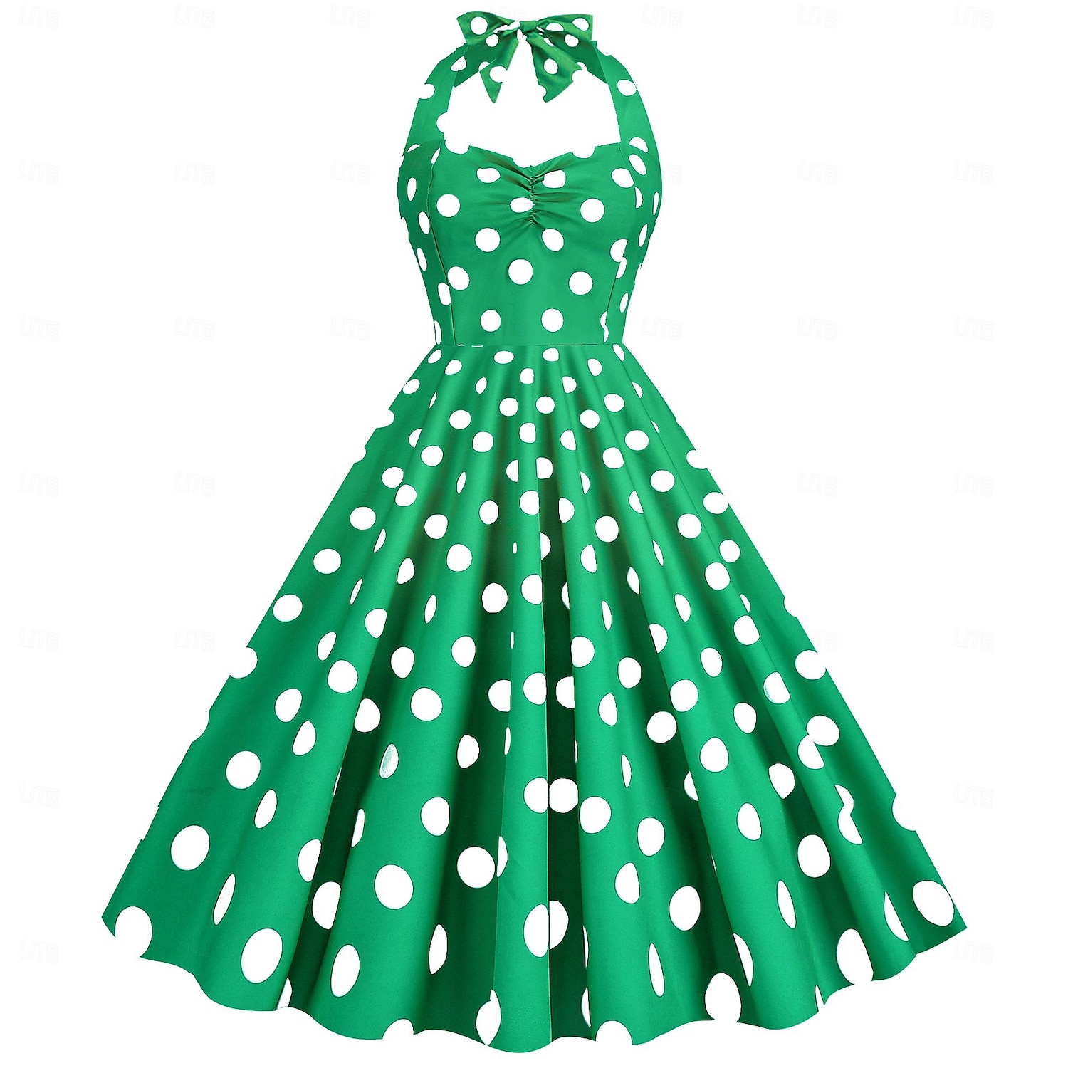 Retro Vintage 1950s Rockabilly Dress Swing Dress Polka dots Women's Carnival Masquerade Daily Wear Bachelorette Party Adults Dress Homecoming Dresses 2025 - $24.99 –P3