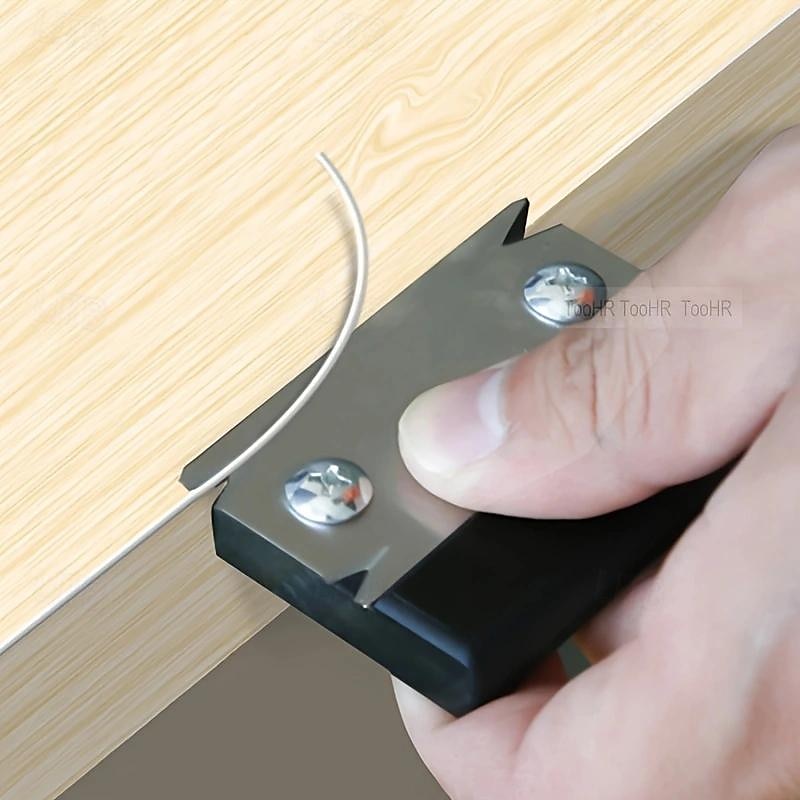 Recorte de carpintería, cepillo de esquina de borde de cuchillo, recortador de bandas de borde especial, filete de biselado de madera, tablero raspador, herramienta de desbarbado 2025 - $19.99 –P1